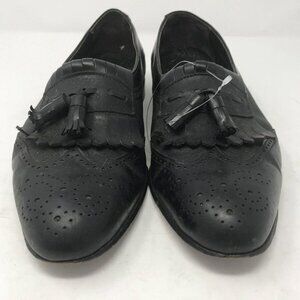 Dexter Men's Dress Shoes  Wingtip Loafers Sz 10.5 Black Leather